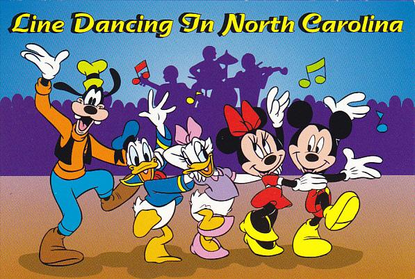 Disney Company Line Dancing In North Carolina