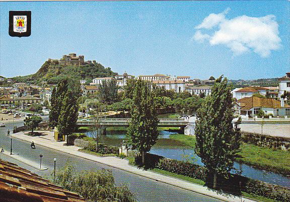 Portugal Leiria Partial View Of The Liz River