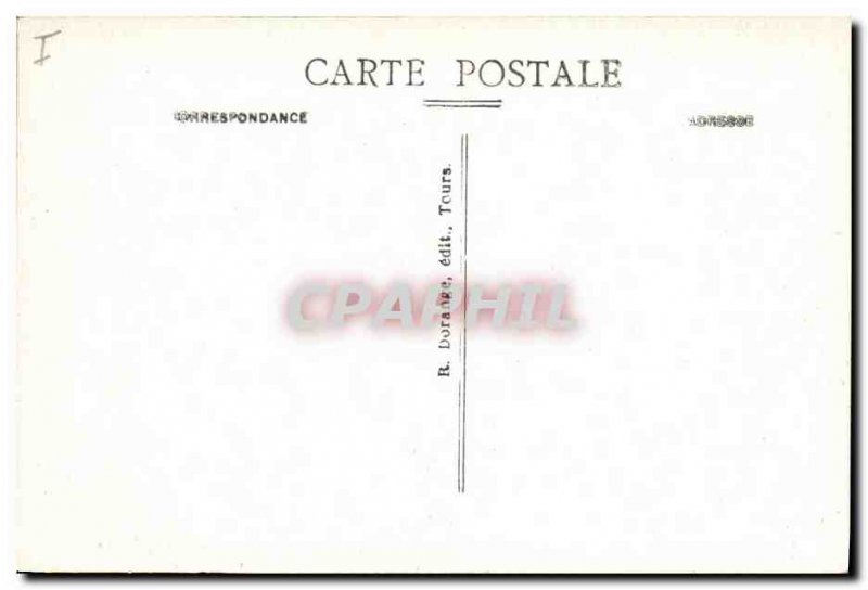 Old Postcard Fontevrault L & # 39abbaye Tombs of Richard Lionheart King & # 3...