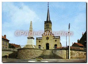 Postcard Modern Epinac Saone et Loire The Church