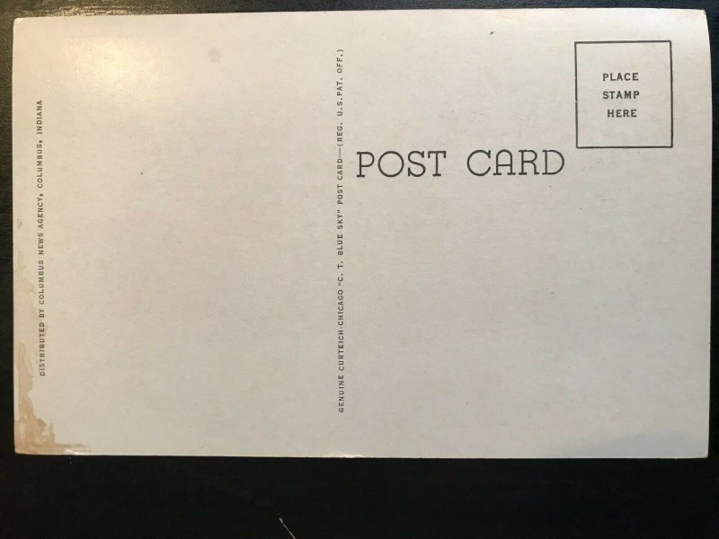 Vintage Postcard 19151930 Bartholomew County Hospital Columbus Ind