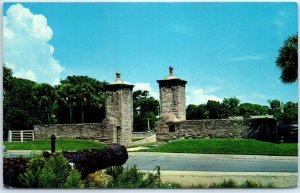 Postcard - The City Gate Of St. Augustine, Florida