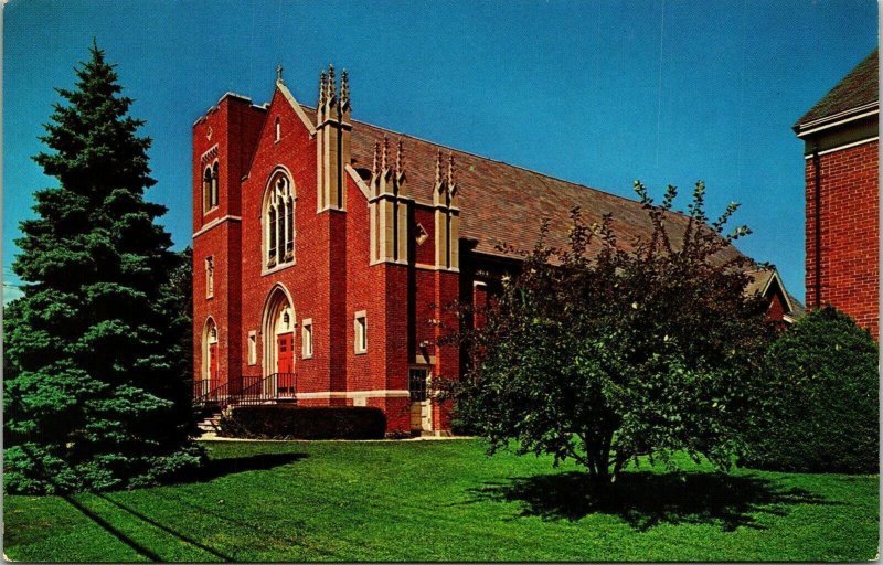 St Margarets RC CHurch Madison Connecticut CT VTG Postcard UNP Unused Vintage 