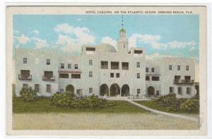 Hotel Coquina Ormond Beach Florida 1920s postcard