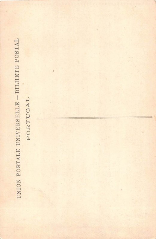 B175 Portugal Lisbon Jeronimos Monastery vintage postcard