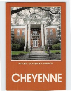 Postcard Historic Governor's Mansion, Cheyenne, Wyoming