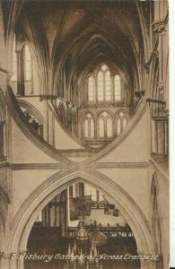 Wiltshire Postcard - Salisbury Cathedral - Cross Transept - Ref TZ6386