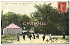 Old Postcard Clamart Entree du Bois Tent