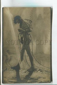 481778 Sascha SCHNEIDER Nude Man JEW Judas Iscariot & ANGEL Art Nouveau Russia