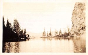 Alberta Canada Lake Agnes Scenic View Vintage Postcard AA37830