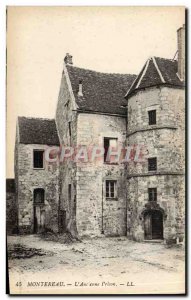 Old Postcard Montereau L & # 39Ancienne Prison