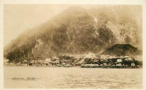 1920s Juneau Alaska  Waterfront RPPC Photo Postcard 12804