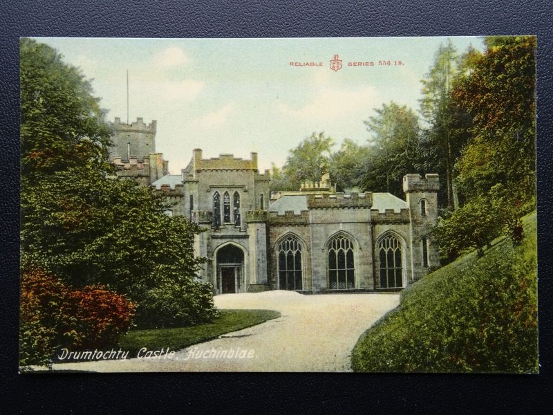 Scotland Aberdeenshire Auchinblae DRUMTOCHTY CASTLE - Old Postcard by W.R.& S.