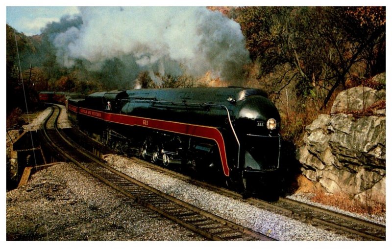 Norfolk & Western's Streamlined Class j (4-8-4) no. 611