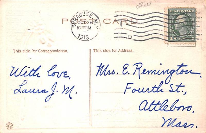 Halloween 1913 minimal corner wear