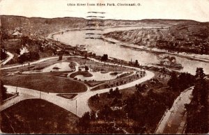 Ohio Cincinnati Ohio River From Eden Park 1911