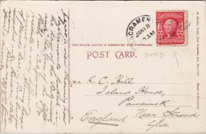 Sacramento City CA in 1849 from J. Street 1909 Rieder Postcard E91