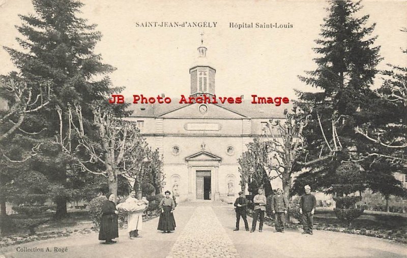 France, Saint-Jean-d'Angely, Saint-Louis Hospital, Exterior View