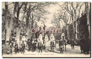 Old Postcard Carnival XXIII Aix en Provence