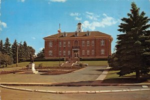 Prince Albert, Saskatchewan Canada  COURT HOUSE  1973 Continental 4X6 Postcard