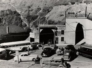 Vintage RPPC Bingham Canyon Utah Copper Mine Entrance Postcard P131