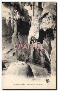 Old Postcard Caves of Betharram The Chair