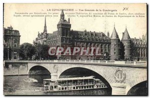 Postcard Old Conciergerie Vue Generale of the Conciergerie