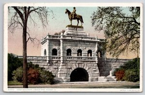 Chicago IL Illinois Grant Monument Detroit Publishing Postcard R22