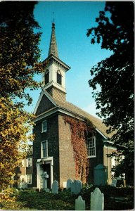 Gloria Dei Old Swedes Church Philadelphia PA Pennsylvania Postcard Koppel VTG  