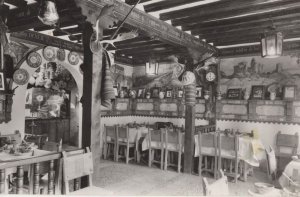 Segovia Meson Spanish Restaurant Real Photo Postcard