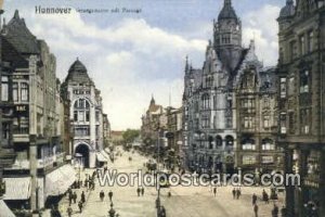 Georgstrasse mit Passage Hannover Germany Unused 