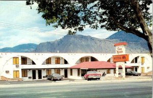 Kamloops, BC Canada   CASA MARQUIS MOTOR INN  Roadside Motel  VINTAGE  Postcard