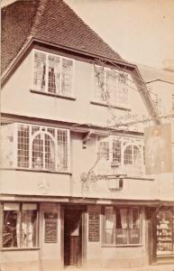 CANTERBURY KENT UK~FALSTAFF HOTEL-REAL PHOTO POSTCARD