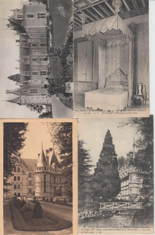 AZAY LE RIDEAU  (DEP.37) 250 Cartes Postales 1900-1940