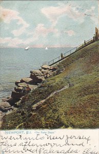 The Forty Steps Newport Rhode Island 1905 Tucks