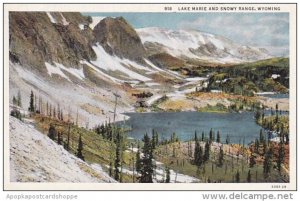 Wyoming Lake Marie And Snowy Range