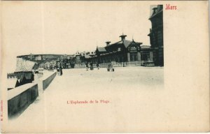 CPA MERS-les-BAINS Esplanade de la Plage (807999)