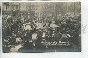 461231 1918 Revolution Germany Berlin Funeral Karl Liebknecht victims revolution