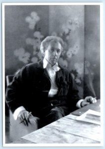 Famous Architect FRANK LLOYD WRIGHT Portrait Repro 4x6 Postcard