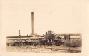 Mexico? Train Yard Locomotives Real Photo Vintage Postcard AA56449