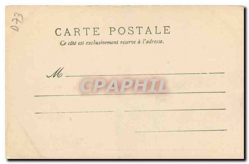 Old Postcard Chambery Grid Old Hotel Chateauneuf