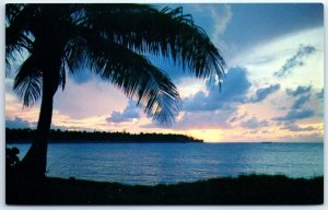 Postcard - A Beautiful Sunset In Puerto Rico
