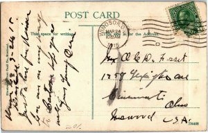 Portrait Her Majesty Queen Mary Vintage Postcard D04 