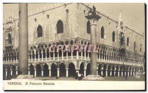 Postcard Old Venice Palazzo Ducale