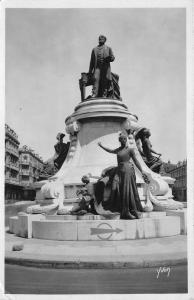 BR11439 Valence Monument Emile Augier   real photo  france