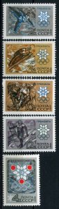 506887 USSR 1967 year Winter Olympics in Grenoble stamp set