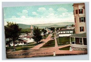 Vintage 1900's Postcard Jefferson Street White White Mountains New Hampshire