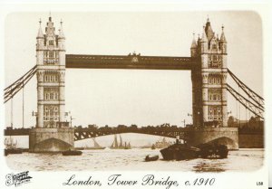London Postcard - Tower Bridge c.1910 - Ref TZ5195