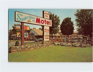 Postcard Soudersburg Motel & Motor Lodge, Soudersburg, Pennsylvania