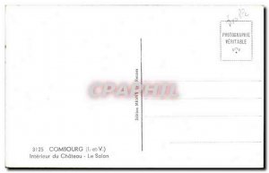 Old Postcard Interior Combourg Du Chateau Le Salon